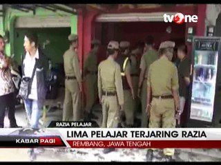 Bermain di Jam Sekolah, Sejumlah Pelajar Terjaring Razia