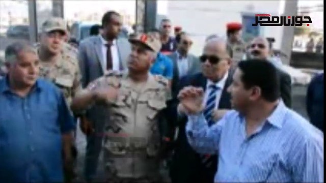 محافظ الدقهلية ورئيس الهيئة الهندسية للقوات المسلحة يتفقدا مستشفى دمياط العسكرى