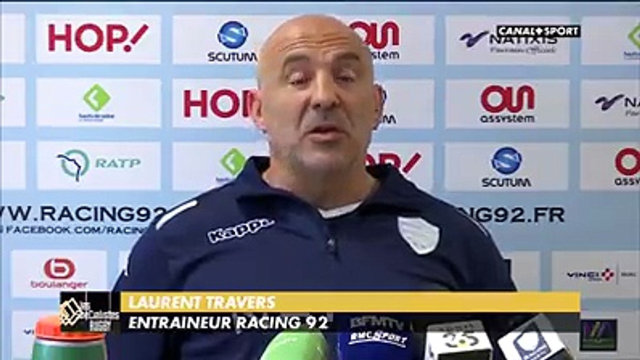 Racing 92 : la réponse de Laurent Travers à Martin Castrogiovanni