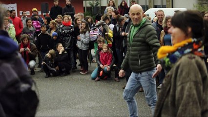 KIC mob lors de la soirée de soutien aux luttes le 2 juin 2016