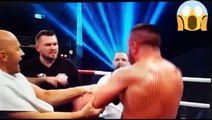 Ce boxeur n'aurait vraiment pas dû frapper l'entraineur