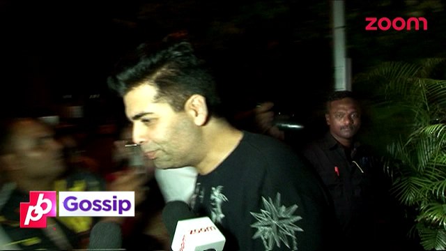 Karan Johar keeps mum when asked about Tanmay Bhatt controversy - Bollywood Gossip