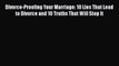 [PDF] Divorce-Proofing Your Marriage: 10 Lies That Lead to Divorce and 10 Truths That Will