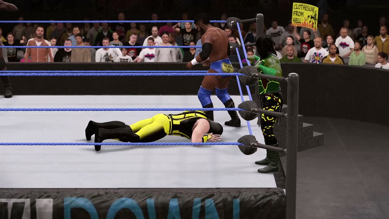 WWE 2K16 PTP v reptile/scorpion