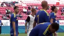 Simon Kjaer Goal - Denmark 1-0 Bosnia & Herzegovina - 03-06-2016