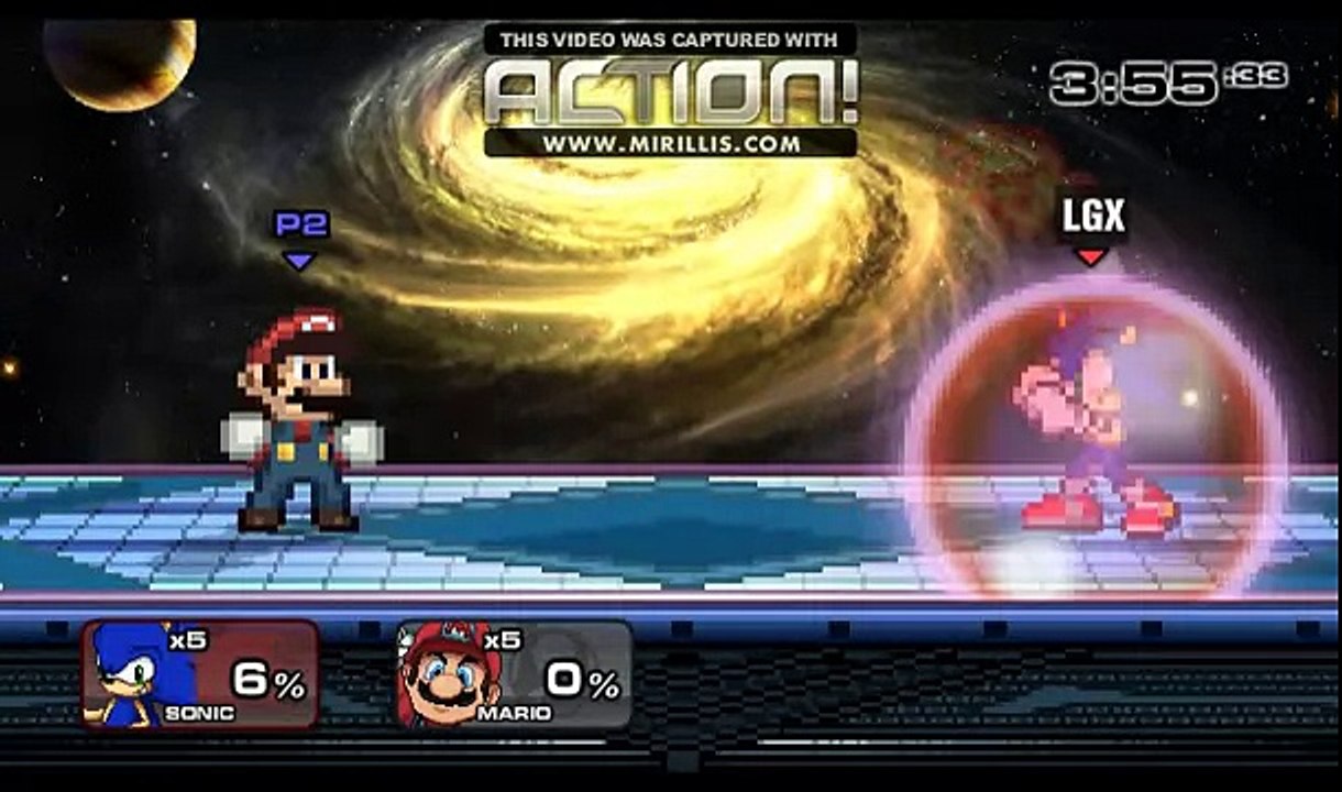 Super Smash Flash 2 Sonic Vs Mario
