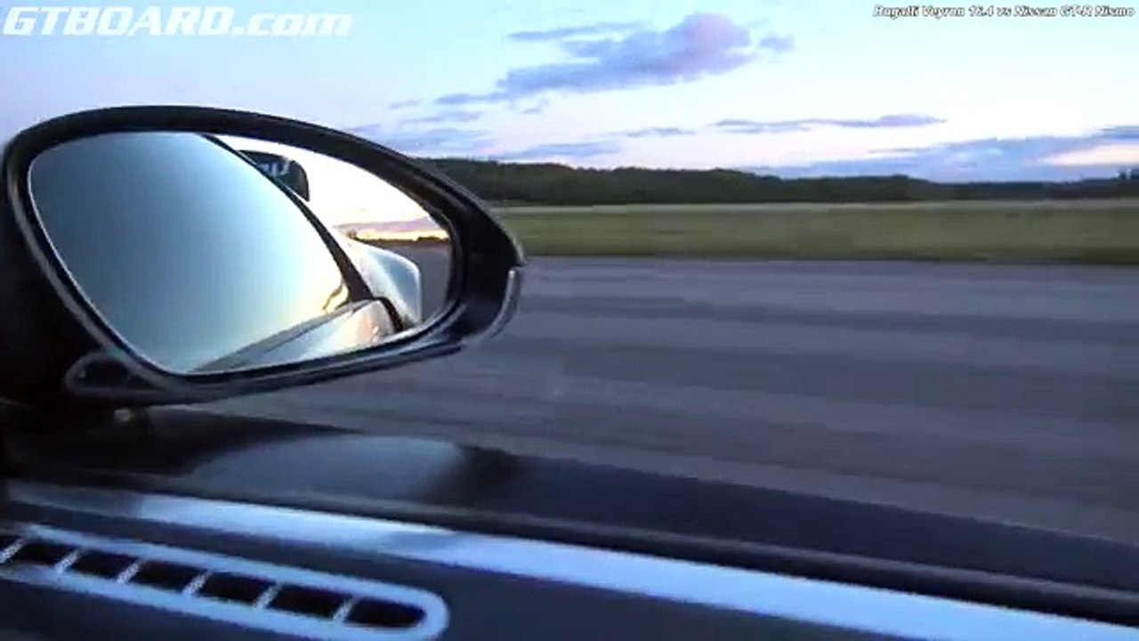 Buggati veyron Vs Nissan Gtr