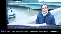 Crue à Paris : Le zouave du pont de l’Alma immergé jusqu’à la taille (Vidéo)