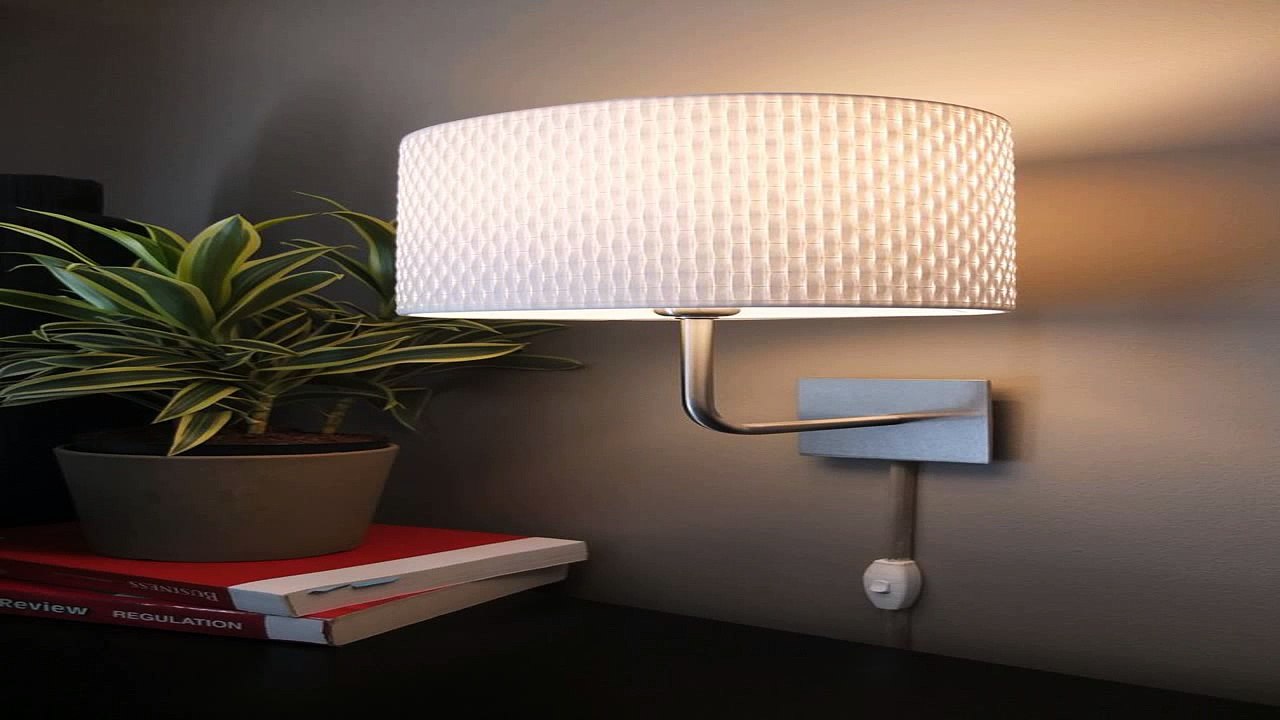 Ikea Alang Wall Lamp Nickel Plated White - video Dailymotion