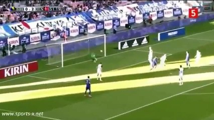 Milan Djuric Goal ~  Bosnia y Herzegovina vs Denmar 1-2