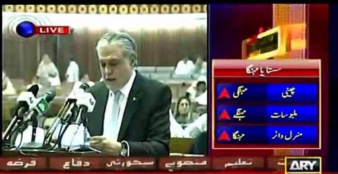 Ishaq Dar Ham Ne Mulk Ko Diwaliya Hone Se Bachaya Ha Mulk Taraki Kar Raha Ha