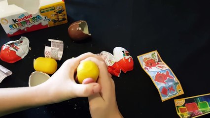 Surprise eggs Kinder, Huevos Sorpresa de minions, Kinder Sorpresa juguete  Surprise minions