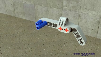 Lego Fire Plane Kit 42040 Build Video Step 3 in 720P