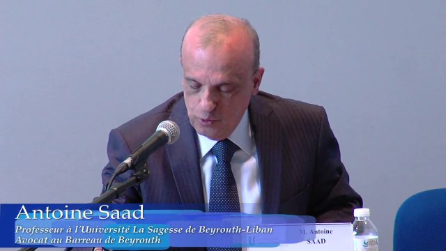 La laïcité au Liban : un droit en otage , Antoine SAAD, Professeur, Université La Sagesse de Beyrouth-Liban - IMH_Le sens de la laïcité : le vrai défi de la démocratie_06