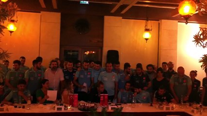 Milli Takım 'Bağdat' şarkısıyla coştu