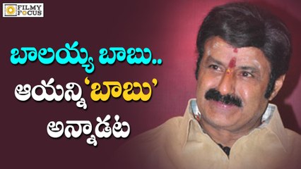 Japathi Babu Praises Bala Krishna's Simplicity - Filmyfocus.com