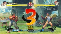 Super Street Fighter 4 Arcade Edtion Ryu Vs Cammy-Killers Pissed!