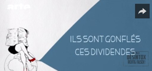 Ils sont gonflés ces dividendes - DESINTOX - 02/06/2016