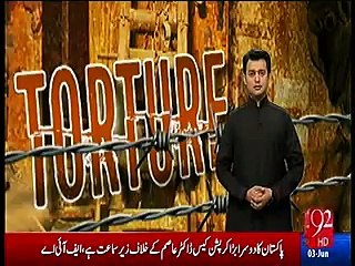 Police tortured a man, injured him