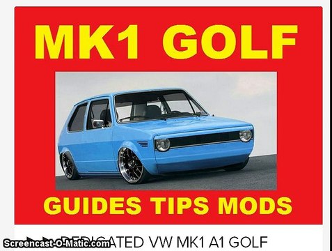 ►► DEDICATED VW MK1 A1 GOLF RABBIT GTI 8v 16v MODIFICATION GUIDES TIPS SERVICE WORKSHOP REPAIR SHOP MANUAL PDF