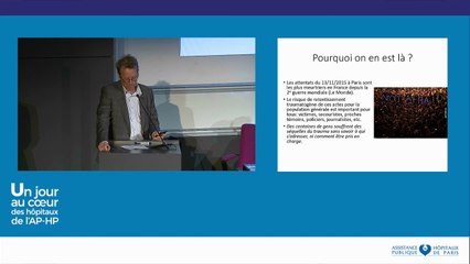 Stress post-traumatique après les attentats : le blocage de la reconsolidation des souvenir, Pr Millet et Brunet