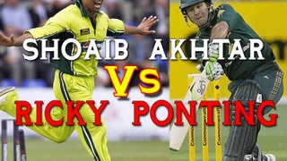 Ricky Ponting scared to face Shoaib Akhtar