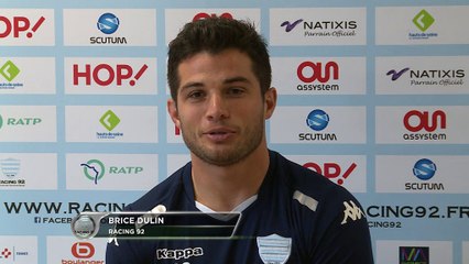 Racing 92 - Dulin : "Montpellier ? Un rouleau compresseur"