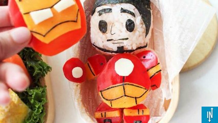 Cette maman fait des bentos inspirés de dessins animés pour ses enfants