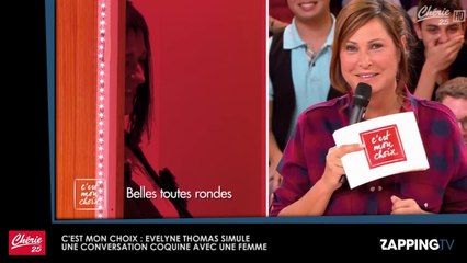 C’est mon choix : Evelyne Thomas simule une conversation coquine avec une invitée (Vidéo)