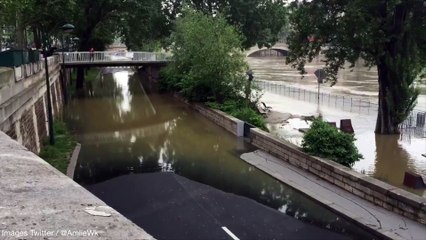 La crue de la Seine vue par les Parisiens