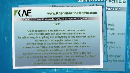 Instead of fixing those automotive spare parts buy one!