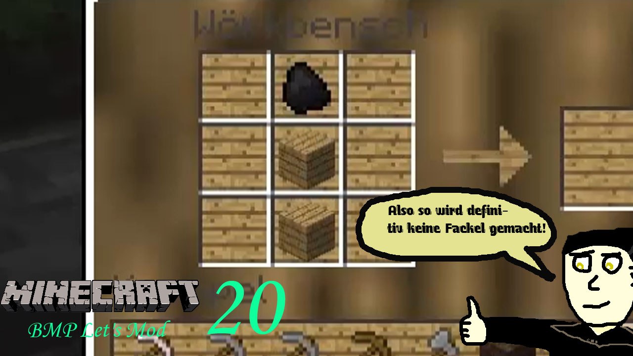 Minecraft BMP Let's Mod 20: DK's Fackelrezept