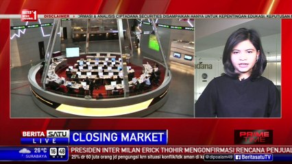 Penutupan Akhir Pekan, IHSG Mengalami Penguatan
