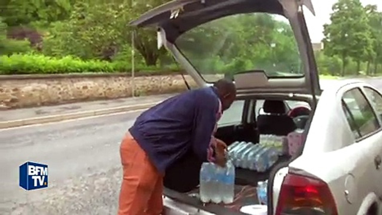 BFM TV revient sur le dispositif de distribution d'eau potable mis en place par la Ville de Coulommiers