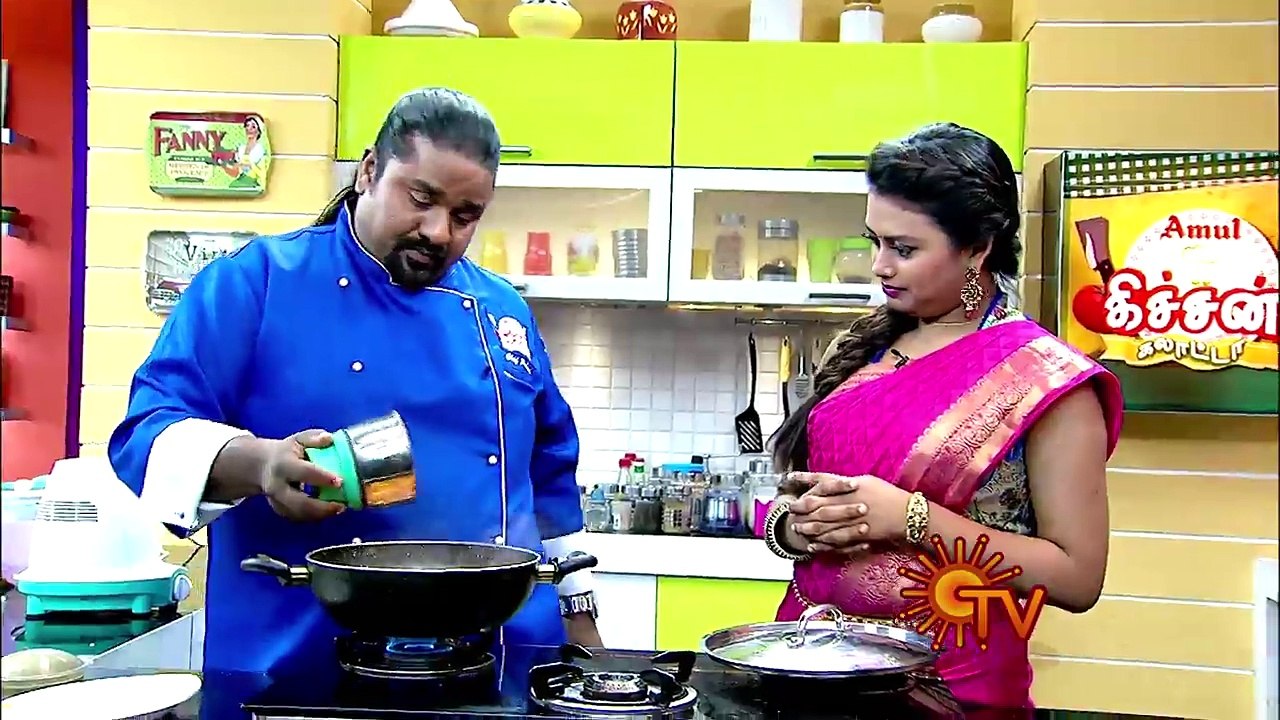 Kitchen Galatta | Nellore Fish Curry & Ladys Finger Mutton Masala | Dt 01-06-16 | Sun TV
