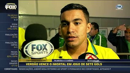 Dudu retribui elogios de Cuca e encerra polêmica: 'Sei que gosta muito de mim'