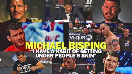 Michael Bisping Trash Talk Compilation "I Have A Habit Of Getting Under People's Skin"
