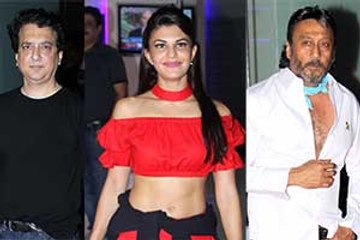 Jacqueline hosts a screening of Housefull 3