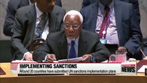UN members submit sanctions implementation plans