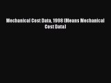 EBOOKONLINEMechanical Cost Data 1998 (Means Mechanical Cost Data)BOOKONLINE