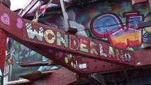 Christiania , petit marché caché de cannabis (STFR)