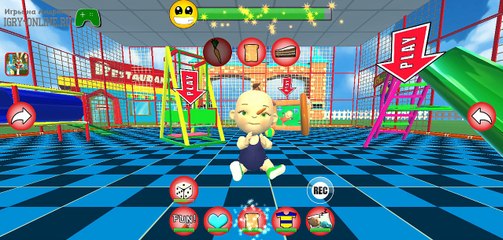 Почувствуй себя родителем! Игра Baby Babsy׃ Playground fun 2 на андроид