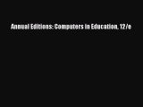 new book Annual Editions: Computers in Education 12/e