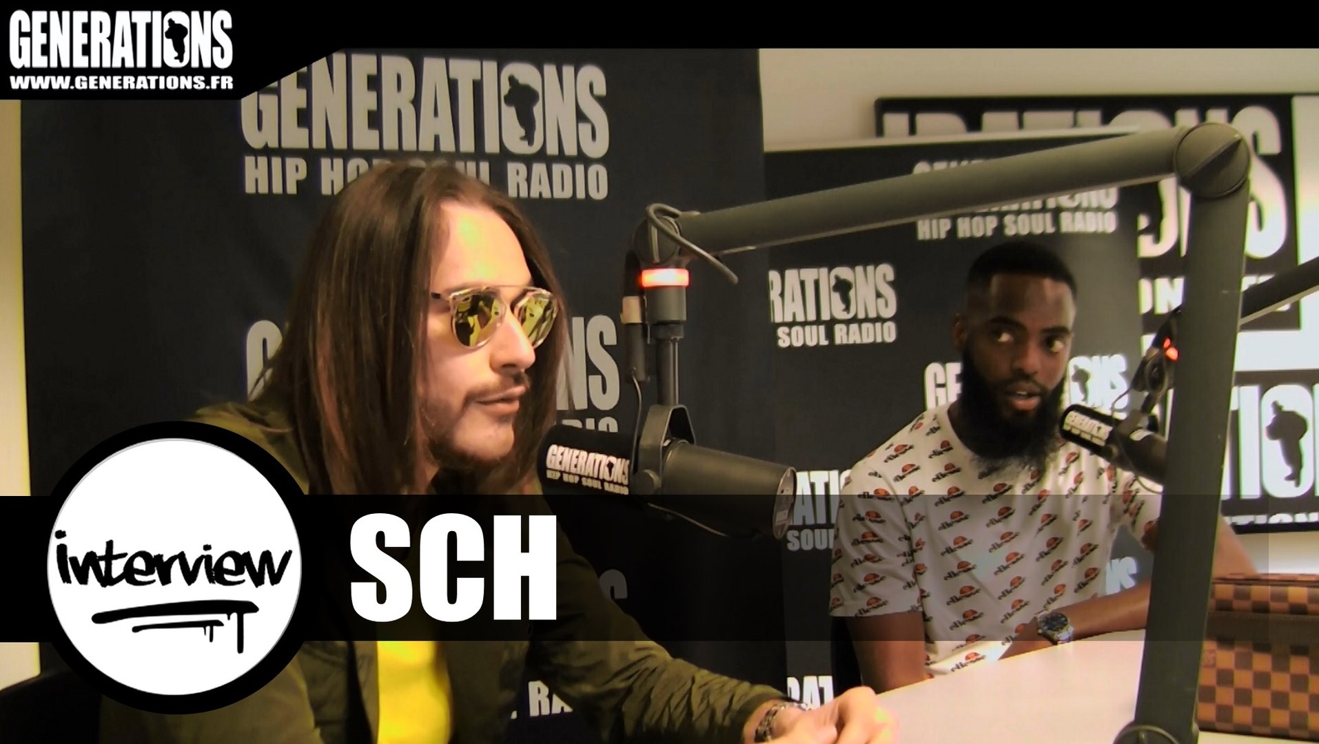 SCH - Interview #Anarchie (Live des studios de Generations) - Vidéo  Dailymotion