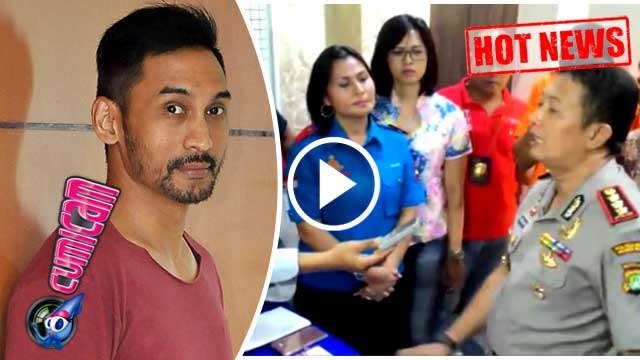 Begini Penampakan Restu Saat Gelar Tersangka dan Barbuk - Cumicam 03 Juni 2016