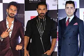 Bollywood's men come dressed in style for a night out