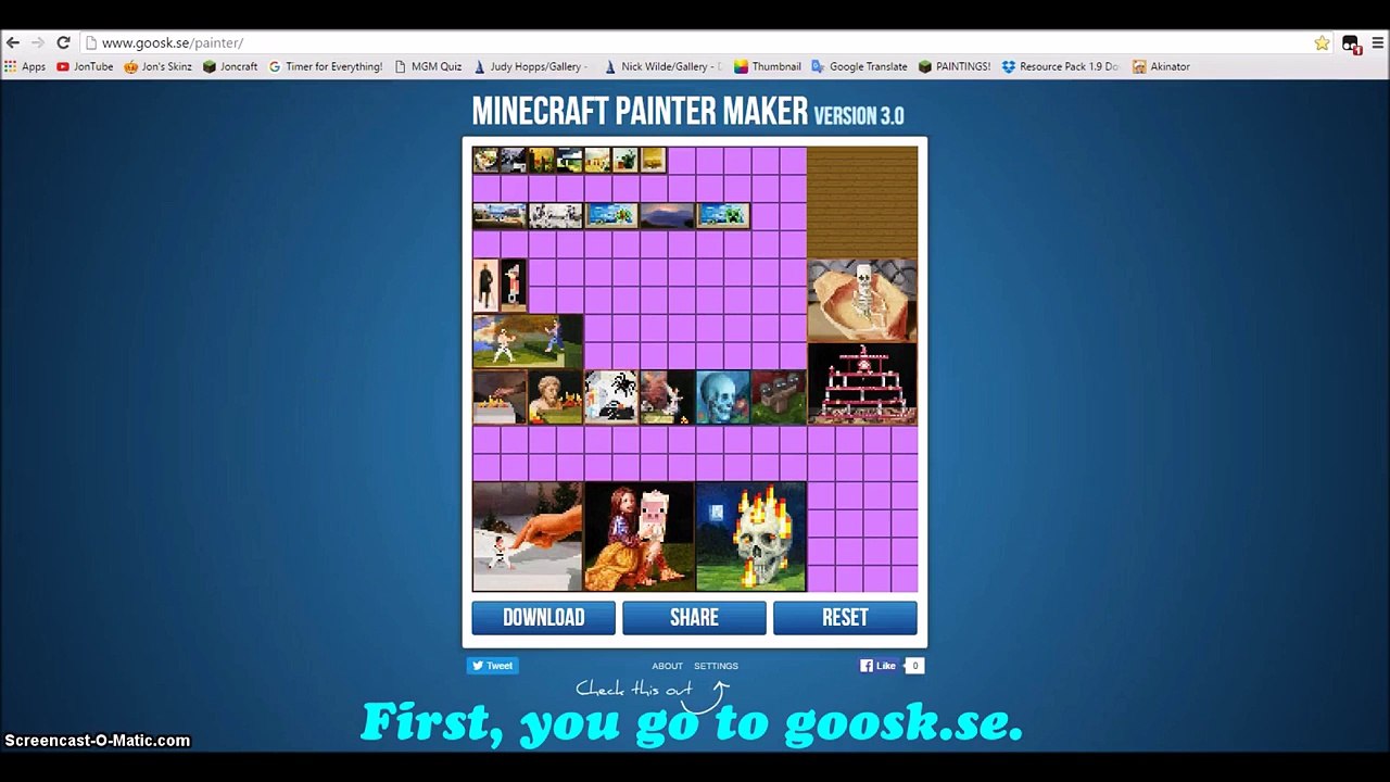 HOW TO GET CUSTOM PAINTINGS IN MINECRAFT 1.9.2!