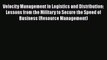 EBOOKONLINEVelocity Management in Logistics and Distribution: Lessons from the Military to