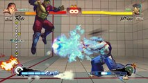 Ultra Street Fighter IV Training Mode Hard Diff CPU - Ryu Against Bison