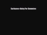 Read Sarbanes-Oxley For Dummies E-Book Free